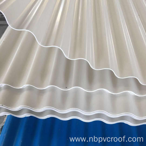 fire proof roof tile white pvc roof tile